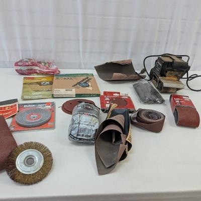 Craftsman 1 HP Belt Size 3" x 21" Model No. 315 & Sanding Paper