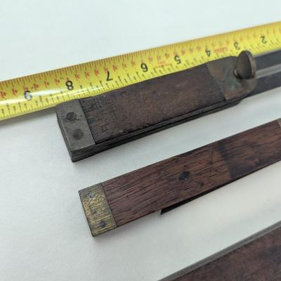 Vintage Sliding T Bevel Squares