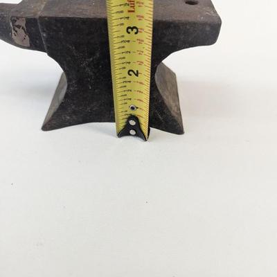 Vintage Forged Iron Anvil 6 3/4"