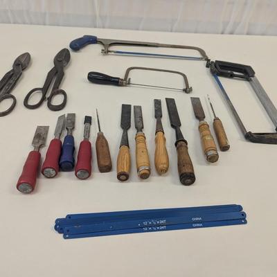 Hand Tools Blades Saws Chisels Tin Snips