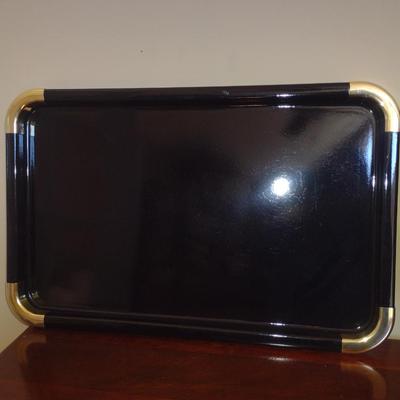 Pair of Japanese Serving Trays- Otagiri and Georges Briard