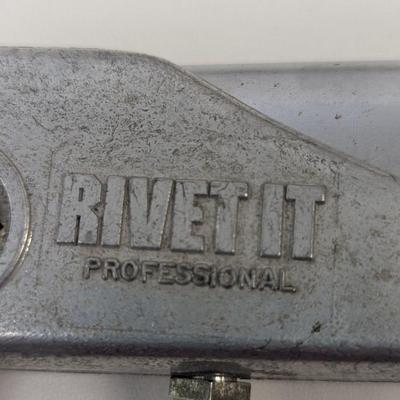 Case Crystal Press Watch Repair Tool & Rivet It Professional