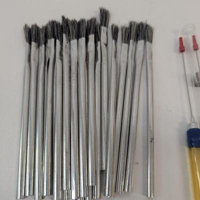 Clock Oil Pens & Flux Brushes
