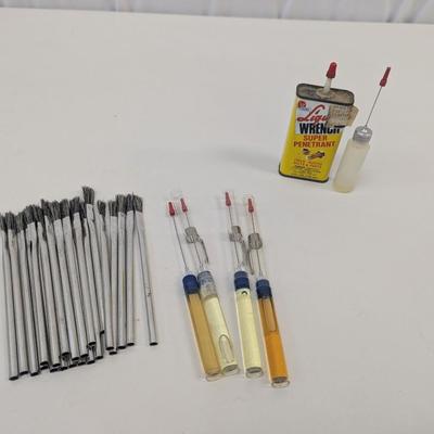 Clock Oil Pens & Flux Brushes