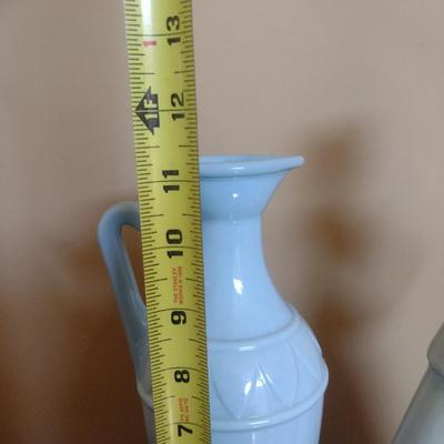 Pair of Cruets/Decanters- One with Stopper