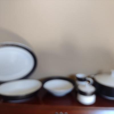 Noritake Dinnerware Set- Mirano Pattern- Approx 38 Pieces