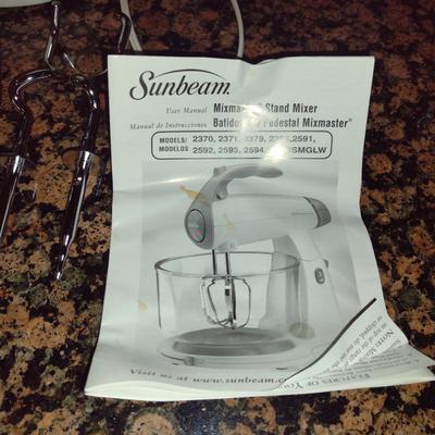 Sunbeam Mixmaster Stand Mixer- In Working Condition