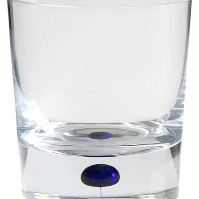 Dining Room Orrefors Blue Intermezzo Old Fashion- Set of 5