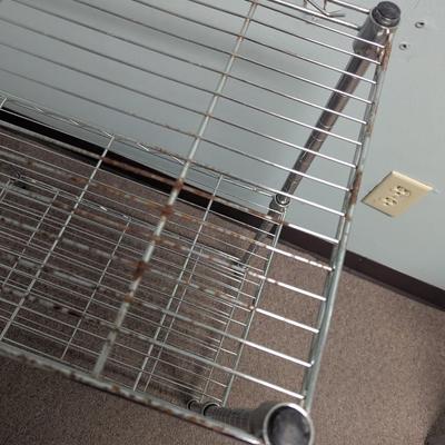 23" x 13 1/2" x 31" Metal Shelf