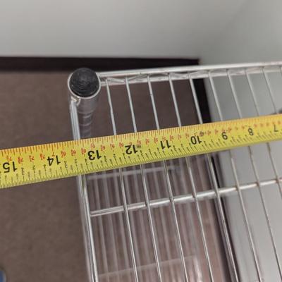 23" x 13 1/2" x 31" Metal Shelf