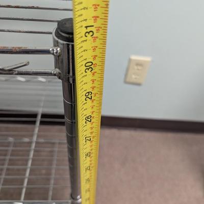 23" x 13 1/2" x 31" Metal Shelf