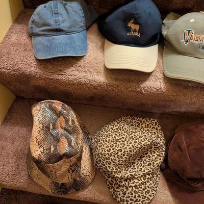Various Hats & Caps Setmark Joe Boxer & Preston & York Newsboy Caps Lot A