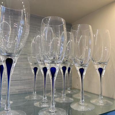 Dining Room - Orrefors Intermezzo Champagne Set of 9 stems