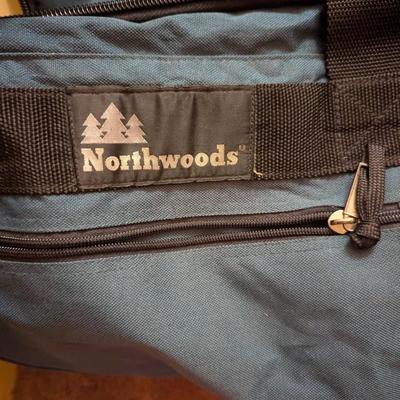 Assortment Of Clothing Bags Ozark Trac & Northwoods & Tote Bags