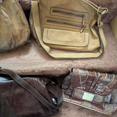 Assortment Of Handbags Bechamel Bueno Worthington Genuine Leather USA Choice E