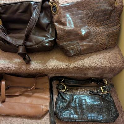 Assortment Of Handbags Bechamel Bueno Worthington Genuine Leather USA Choice E