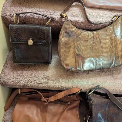 Assortment Of Handbags Bechamel Bueno Worthington Genuine Leather USA Choice E
