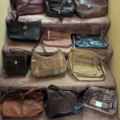 Assortment Of Handbags Bechamel Bueno Worthington Genuine Leather USA Choice E