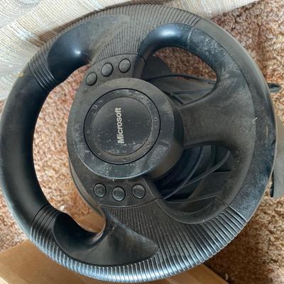 Microsoft steering wheel