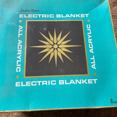 Penney’s electric blanket vintage