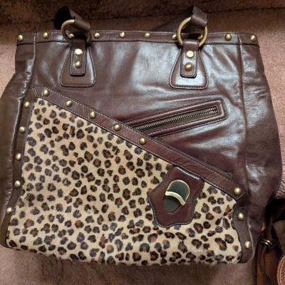Assortment Of Handbags Leather Fossil Halston Etienne Aigner Choice F