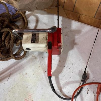Vintage sears electric chainsaw with cord