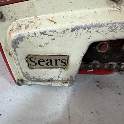 Vintage sears electric chainsaw with cord
