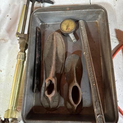 Welder burner and other vintage metal