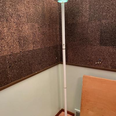 White floor lamp