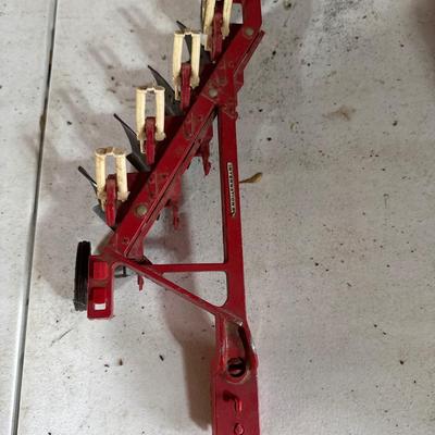 International 4-bottom plow toy