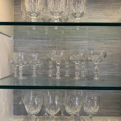 Dining Room - Tiffin Manchester Stemware - Wine 8 stems