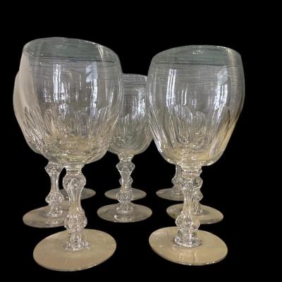 Dining Room - Tiffin Manchester Stemware - Wine 8 stems