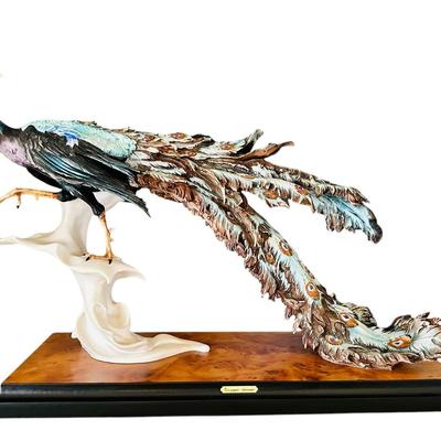 Art - Armani Statue - Peacock - 1979/5000 - chips on tail