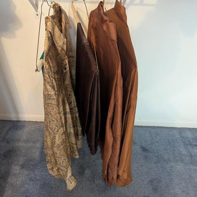 Woman's Silk Shirts & Pants Size M/L Brands Include Whistles Nuggets Silk Club