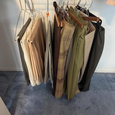 Woman's Wool Shirts & Pants Size M/L 12/14 Brands Include Liz Claiborne Rafaella Cutter & Buck Saville Cambrai Koret Career...