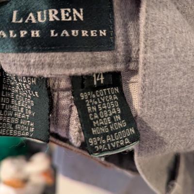 Woman's Shirts & Pants & Jackets Size M/L 12/14 Brands Include Bill Blass Ruby Rd Ralph Lauren Route 66 Classic Elements Liz...
