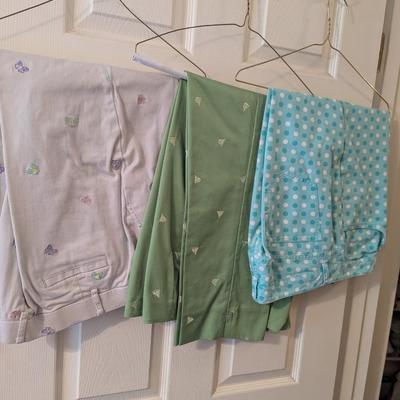 Woman's Shirts & Pants & Jackets Size M/L 12/14 Brands Include Bill Blass Ruby Rd Ralph Lauren Route 66 Classic Elements Liz...