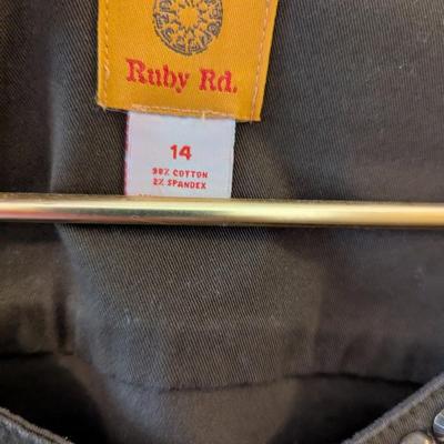 Woman's Shirts & Pants & Jackets Size M/L 12/14 Brands Include Bill Blass Ruby Rd Ralph Lauren Route 66 Classic Elements Liz...