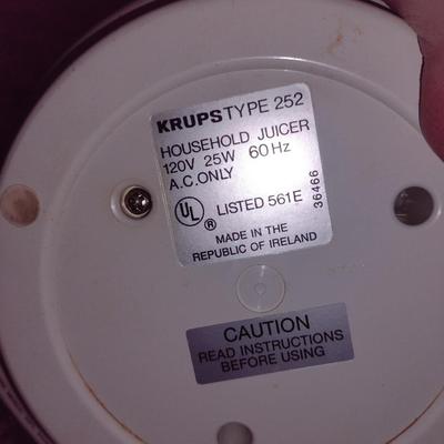 Krups Juicer- In Working Condition