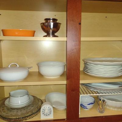 Collection of Kitchen Ware- Drinkware, Dishes, Storage Containers, Cookware, Bakeware, etc.
