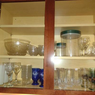 Collection of Kitchen Ware- Drinkware, Dishes, Storage Containers, Cookware, Bakeware, etc.