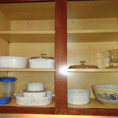Collection of Kitchen Ware- Drinkware, Dishes, Storage Containers, Cookware, Bakeware, etc.