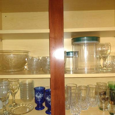 Collection of Kitchen Ware- Drinkware, Dishes, Storage Containers, Cookware, Bakeware, etc.