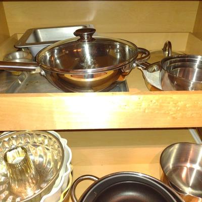 Collection of Kitchen Ware- Drinkware, Dishes, Storage Containers, Cookware, Bakeware, etc.