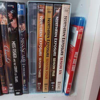 "MURDER SHE WROTE", "NORTHERN EXPOSURE" AND MOVIES ON DVD