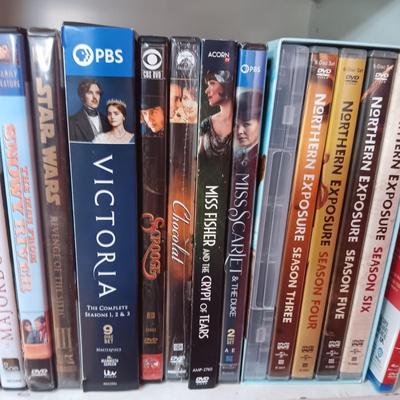 "MURDER SHE WROTE", "NORTHERN EXPOSURE" AND MOVIES ON DVD