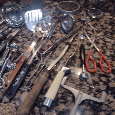 Collection of Kitchen Utensils