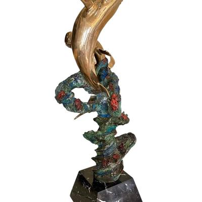 Art - Robert lyn Nelsono's " Untitled Mating Dance" Bronze Sculpture