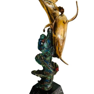 Art - Robert lyn Nelsono's " Untitled Mating Dance" Bronze Sculpture