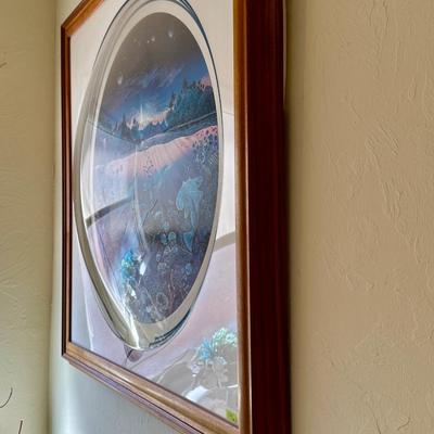 Art - Robert lyn Nelson - Artist Proof- 13/50 w Convex glass